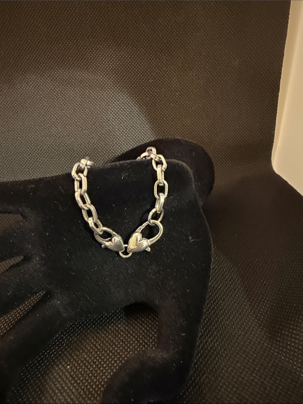 Brighton Silver-Tone Rectangular Link Bracelet - Picture 2 of 2